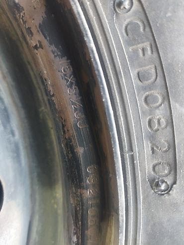 4100 r16: Колеса в сборе 195 / 65 / R 15, Лето, Б/у, Комплект, Легковые, Железные, отверстий - 5 — 2