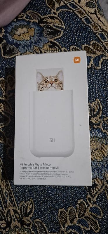 карманный принтер для наклеек: Портативный фотопринтер Mi (Mi Portable Photo Printer), цвет: White — 2