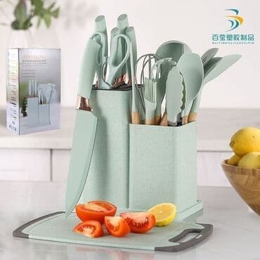 силиконовый набор для кухни: Бесплатная доставка Доставка по городу бесплатная Набор кухонной — 1