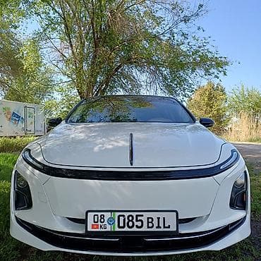 Унаа сатуу: Электромобиль (белый хэтчбек/седан HongQi E-QM5 — премиальный — 1