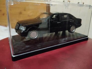 велик на титановых дисках: Коллекционная масштабная модель машинки Mercedes-Benz W140 станет — 6