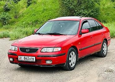 ош жапалак: Mazda 626: 1998 г., 2 л, Кол менен иштөөчү, Бензин, Седан — 1