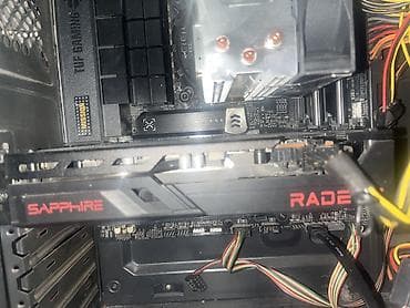 intel core i5 2500: Видеокарта, Б/у, Asus, Radeon RX, 8 ГБ, Для ПК — 1