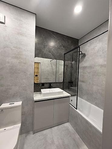 12 мкр сдаю: 2 комнаты, 56 м², Элитка, 6 этаж, Дизайнерский ремонт — 5