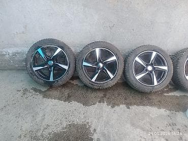 резиновые шнурки: Колеса в сборе 225 / 50 / R 17, Зимняя шипованная, Комплект, Легковые, Литые — 8