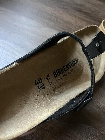 Личные вещи: Босоножки, 40, Birkenstock, Новый, цвет - Черный — 4