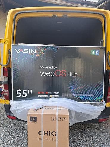 Смарт‑телевизор VASIN 55" 4K UHD на платформе webOS Hub. Основные