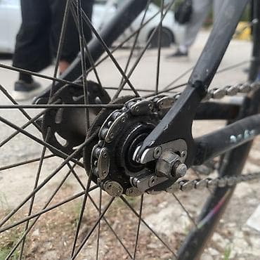 fix gear: Фикс-байк (fixed gear) на базе рамы JXF - Рама и вилка: алюминий — 1