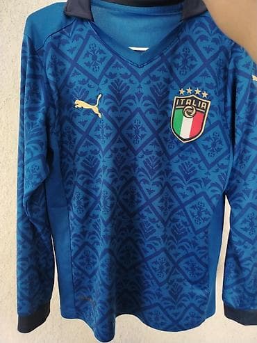 пума puma: Игровая футболка бу сборной Италии (Italia) с длинным рукавом - — 2