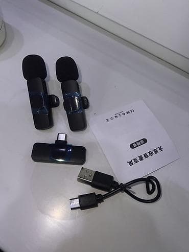 веби: Беспроводной петличный микрофонный комплект для смартфонов (Type‑C) — 1