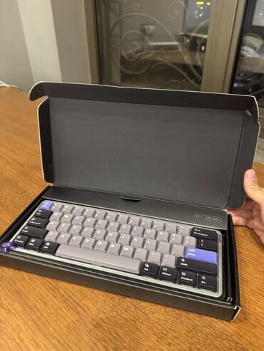 блютуз клавиатура: Клавиатура, Механическая, Проводное подключение, Размер: 60% — 2