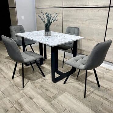 эшик дом: Буйрутма эмеректер, Уктоочу бөлмө, Ашкана гарнитурасы, Үстөл, Шкаф — 6