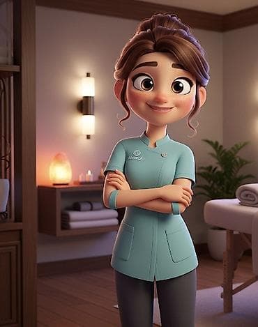 Массаж: Массаж | Спорттук | Моюндагы өркөч, Бүкүрөйгөндүк, тышкы келбеттин бузулушу | Үйүнө баруу менен — 1