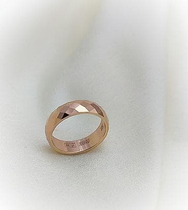 Шакек, Нике шакеги, Үлгүсү 585, Кыстырмасыз lalafo.kg да Шакек, Нике шакеги, Үлгүсү 585, Кыстырмасыз