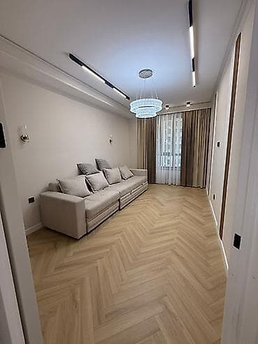 1 бөлмө, 44 м², Элитка, 6 кабат, Евро оңдоо