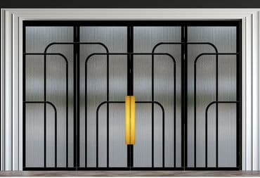 замена стекла межкомнатной двери: На заказ Лофт-перегородка, Бесплатная доставка — 7