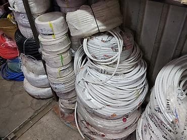 Коаксиальные кабели: Коаксиальные и электрические кабели в бухтах. - Типы: коаксиальный — 1