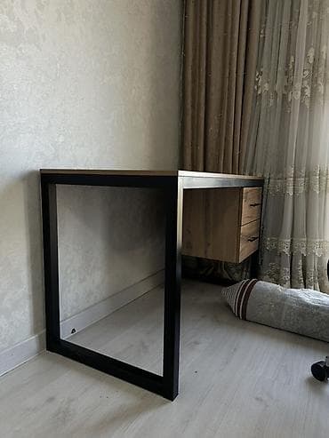 компьютерные стол стул: Комплект офисной мебели, Кресло, Металл, цвет - Черный — 5