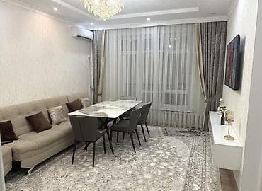 Кыймылсыз мүлк: 3 бөлмө, 121 м², Филармония Элитка, 3 кабат, Жаңы ремонт — 4
