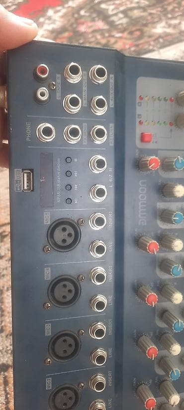 line 6: Микшерный пульт ammoon многоканальный - 6 моно‑каналов с — 3