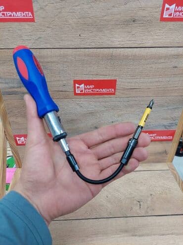 насадка на шуруповерт: Отвертка с гибким адаптером. Двухкомпонентная эргономичная рукоятка — 2