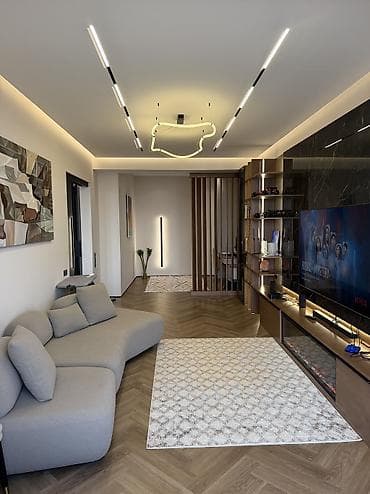 купить квартиру в бишкеке цены: 2 комнаты, 97 м², Элитка, 12 этаж, Дизайнерский ремонт — 6
