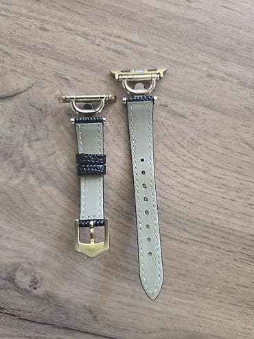 кожаная рубашка: Ремешок для смарт‑часов с адаптерами под Apple Watch - Совместимость — 2