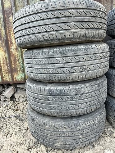 диски 16 меняю: Комплект летних шин 215/60 R16 Без шишек протектор 90% - Размер — 1