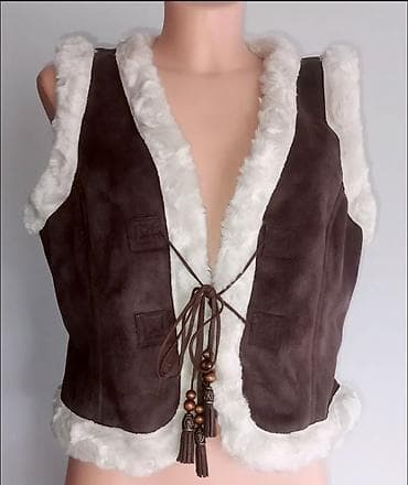 плащ велюр: Утепленный, Дубленый, Осень-весна, Замша, Короткая модель — 1