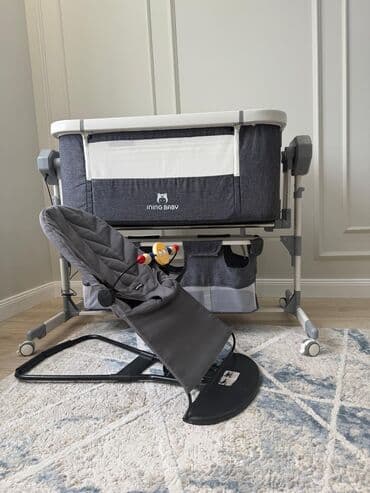 купить бу теннисный стол в бишкеке: Манеж-кровать, Б/у, Складной, Другой материал — 1