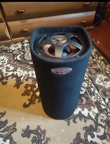 усилитель топ: Сабвуфер KLANG в цилиндрическом корпусе с встроенным автомобильным — 2