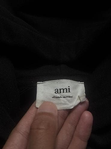 костюм черный: Худи от Ami Paris France Размер: М,L ( до 180 ) Цвет: черный — 3