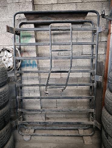 Багажник на крышу автомобиля, Багажник с лестницей на крышу автомобиля