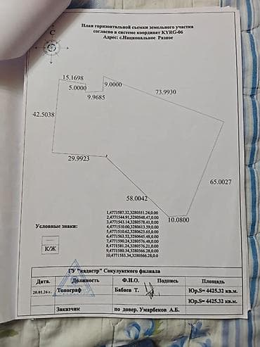 институт земледелие: Продается земельный участок для подсобного хозяйства, 44 соток Имеются — 5