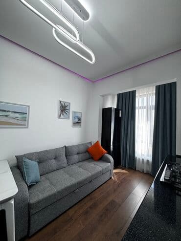 суточные квартиры бишкек бишкек: 1 комната, Душевая кабина, Постельное белье, Кондиционер — 5