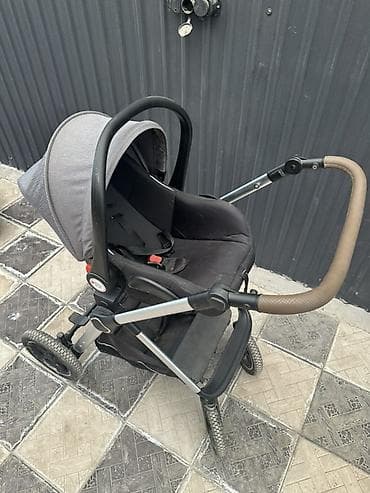 chicco echo: Коляска 3 в 1 для новорождённого и до прогулок Комплектация: - Люлька — 4