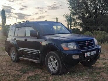 мото мурабей: Mitsubishi Pajero: 2002 г., 2.9 л, Механика, Дизель, Внедорожник — 2