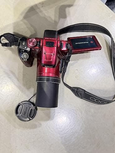 nikon d700: Nikon COOLPIX P610 — ультразум-камера в красном цвете. Характеристики — 2