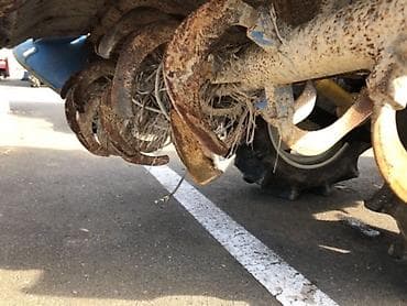 фреза на мотоблок: Продается трактор Mitsubishi MTX245с фрезой, полный привод, есть — 9