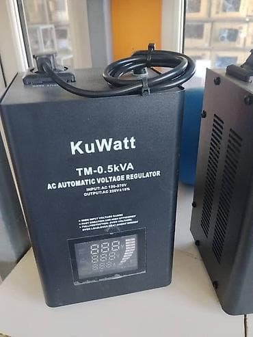 скачки: Стабилизатор напряжения KuWatt TM‑0.5 kVA - Тип: автоматический — 1