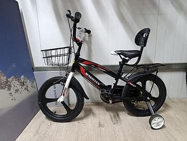 Детский велосипед, 4-колесный, 4 - 6 лет, Для мальчика, Новый