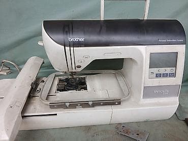 Вышивальные машины Brother Innov-is 750E и Janome Memory Craft 200E