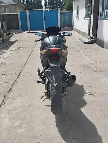 мотор скутер: Мотоцикл спорт-турист Kawasaki Ninja (стайлинг с гоночными стикерами — 6