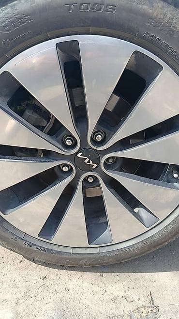 Дөңгөлөктөр монтажда 235 / 50 / R 18, Жай, Колдонулган, Комплект, Жеңил унаалар, Куйма, тешиктери - 5