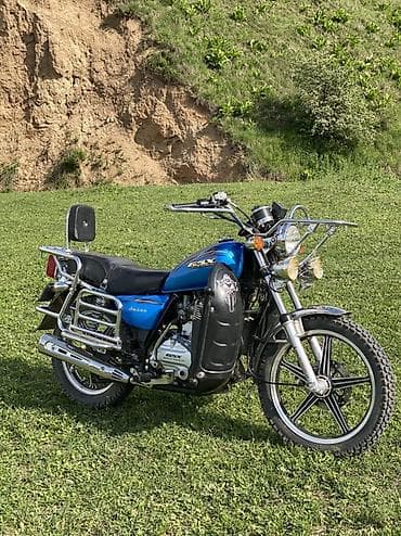 электромотоцикл для детей: Классический мотоцикл Suzuki, 250 куб. см, Бензин, Взрослый, Новый — 2