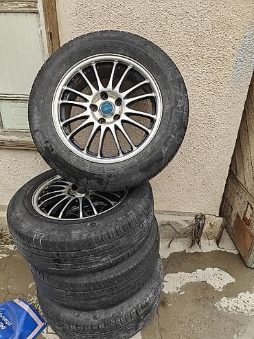 Дөңгөлөктөр монтажда 65 / R 17, Жай, Колдонулган, Комплект, Жеңил унаалар, Куйма, тешиктери - 5 lalafo.kg да Дөңгөлөктөр монтажда 65 / R 17, Жай, Колдонулган, Комплект, Жеңил унаалар, Куйма, тешиктери - 5