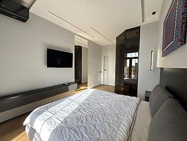 Батирлерди ижарага берүү: 2 бөлмө, Кыймылсыз мүлк агенттиги, Чогуу жашоосу жок, Толугу менен эмереги бар — 5