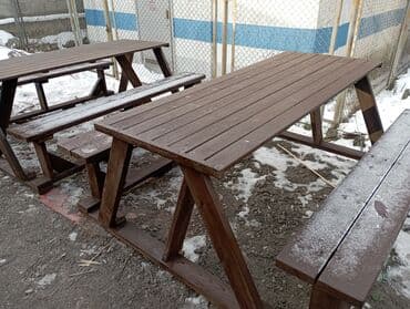 столы и стулья для детского сада: Садовый стол Самовывоз, Платная доставка, Бесплатная доставка — 4
