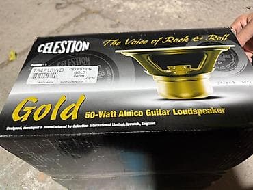 аудио переходник: Динамик Celestion Gold - Модель: Celestion Gold (T5471BWD) - Тип — 4