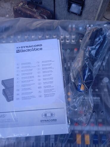 студийные микрофоны: Жаңы, Концерттик, Күчөткүчү менен, Каналдар: 12, Туташтыргыч: USB, Эквалайзер менен — 5